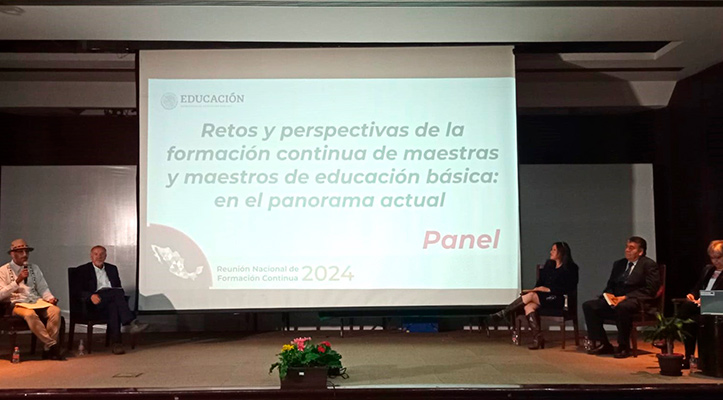 Participa ILCE en la Reunión Nacional de Formación Continua 2024 
